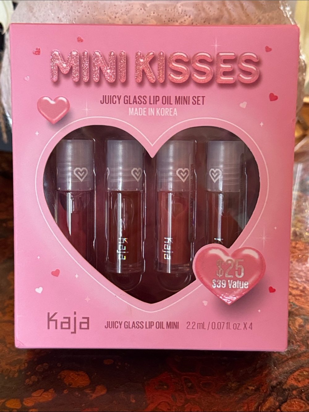 Kaja (4) Mini Kisses Juicy Glass Lip Oil Mini Set